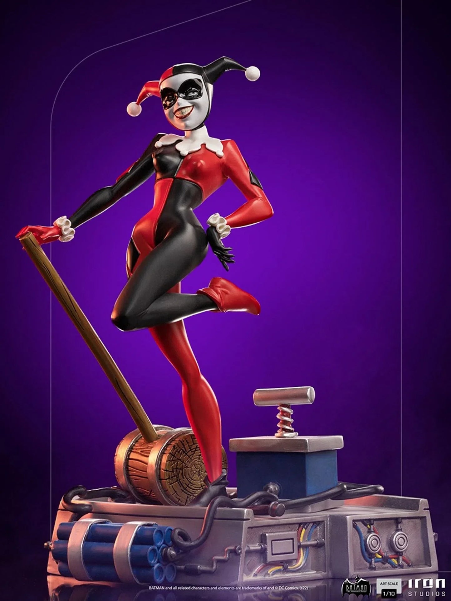 Iron Studios Batman: The Animated Series - Harley Quinn 1/10 Scale Statue