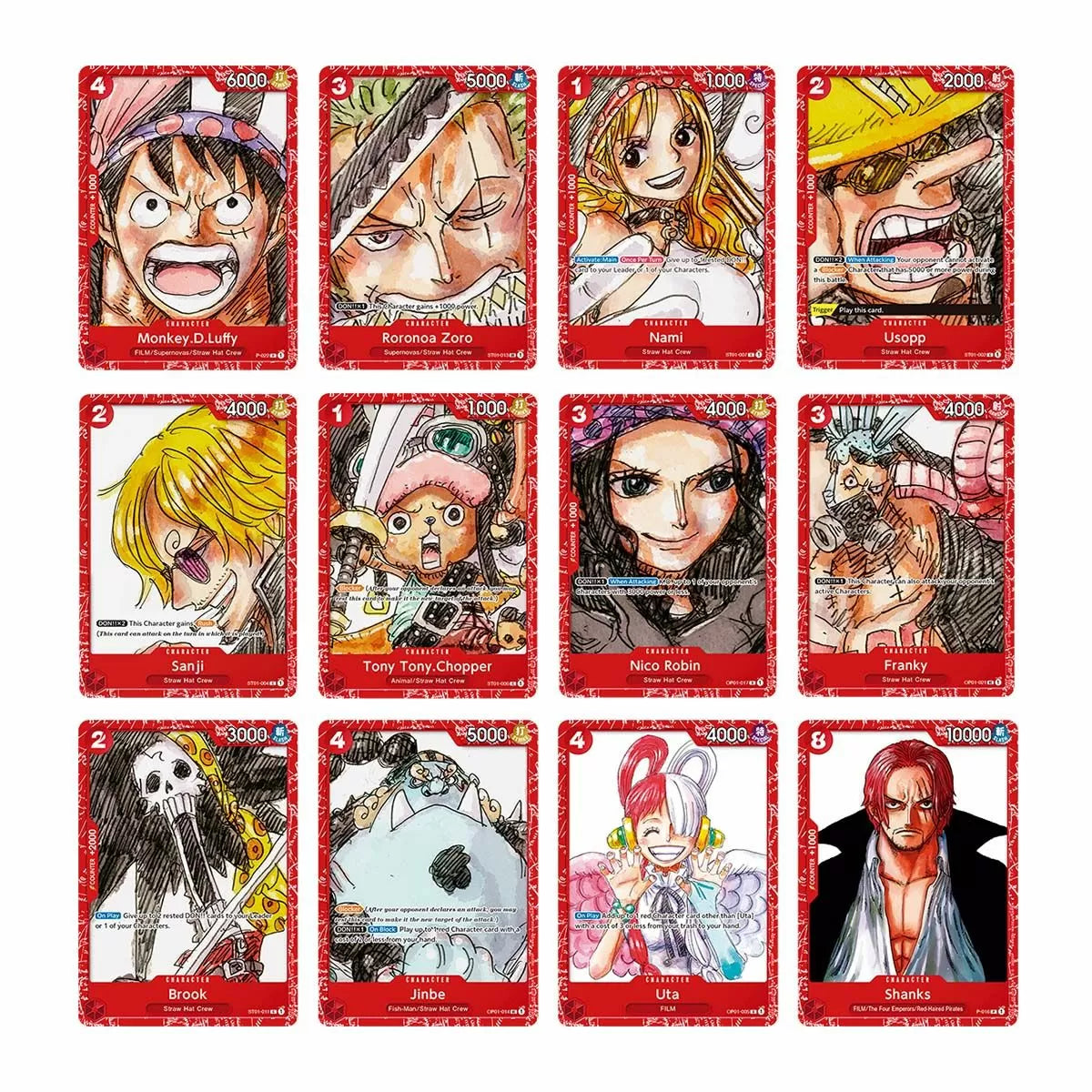 One Piece Card Game - Premium Card Collection - One Piece Film Red Edition -