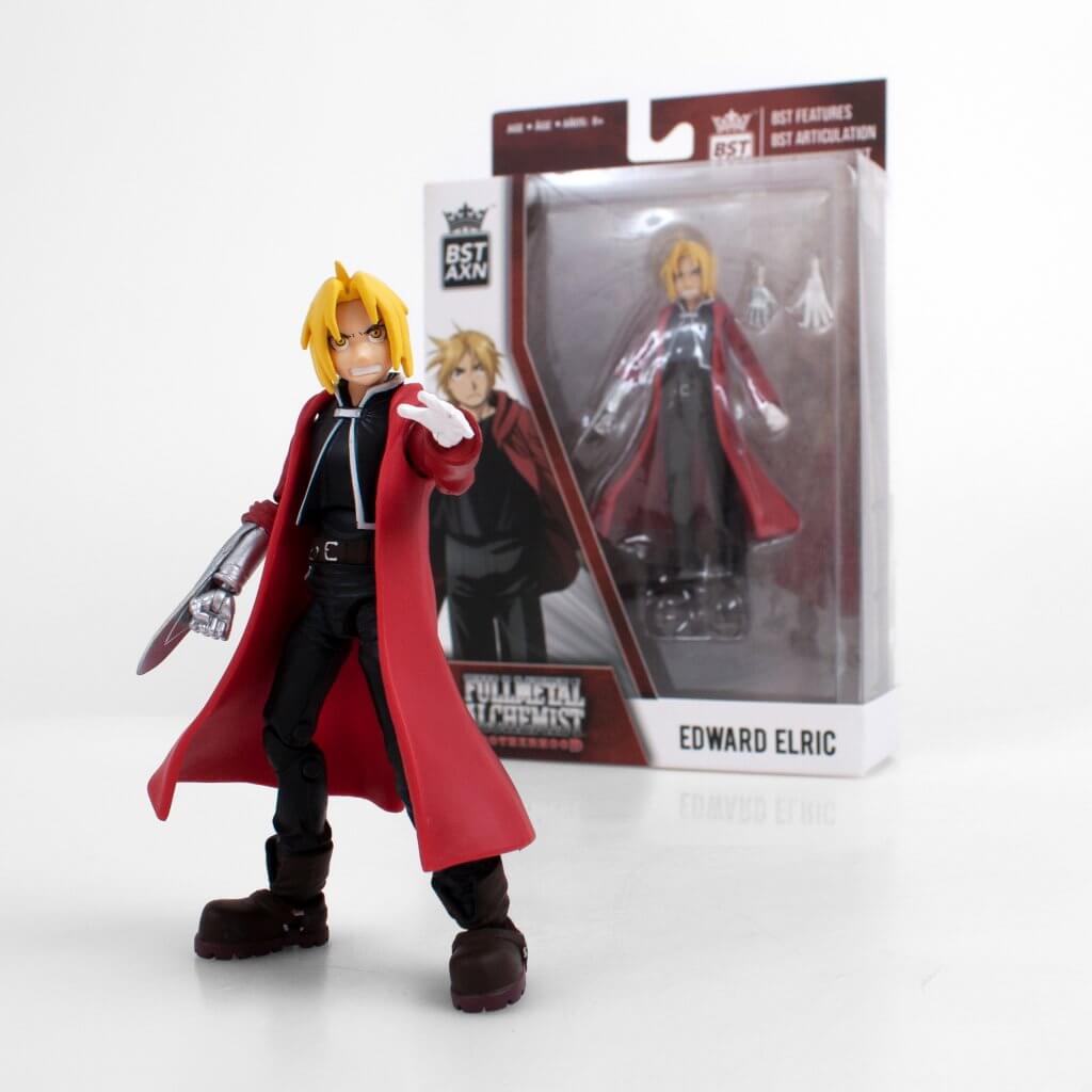 FULLMETAL ALCHEMIST Edward Elric BST AXN 5" Action Figure - DX Collectables