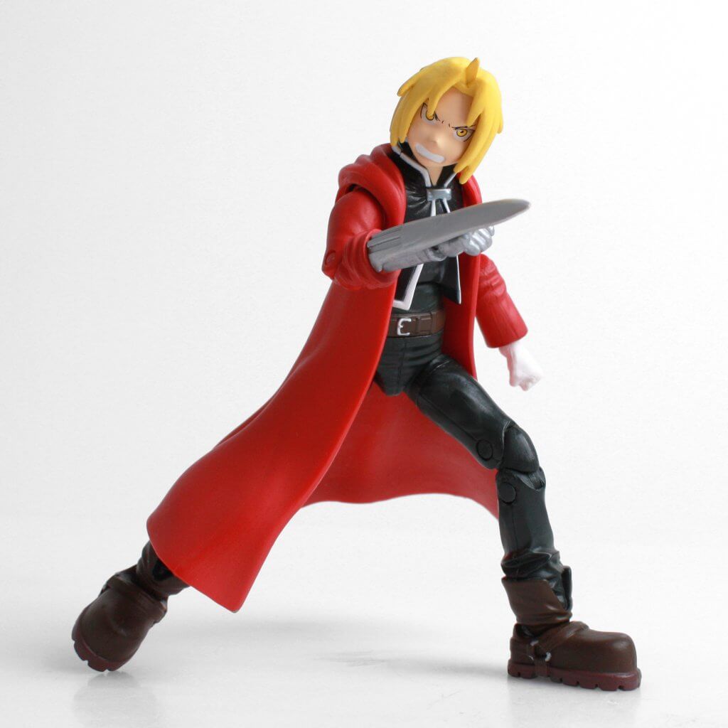 FULLMETAL ALCHEMIST Edward Elric BST AXN 5" Action Figure - DX Collectables