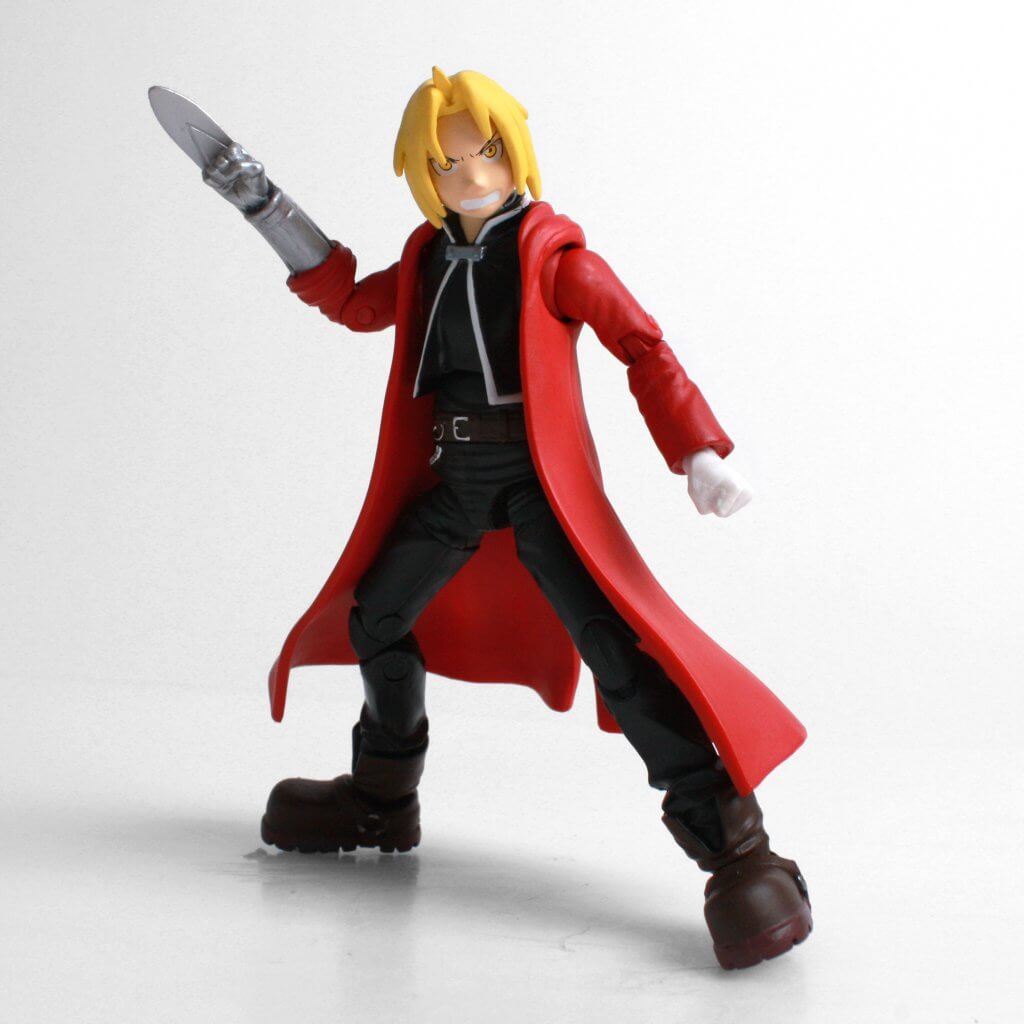 FULLMETAL ALCHEMIST Edward Elric BST AXN 5" Action Figure - DX Collectables