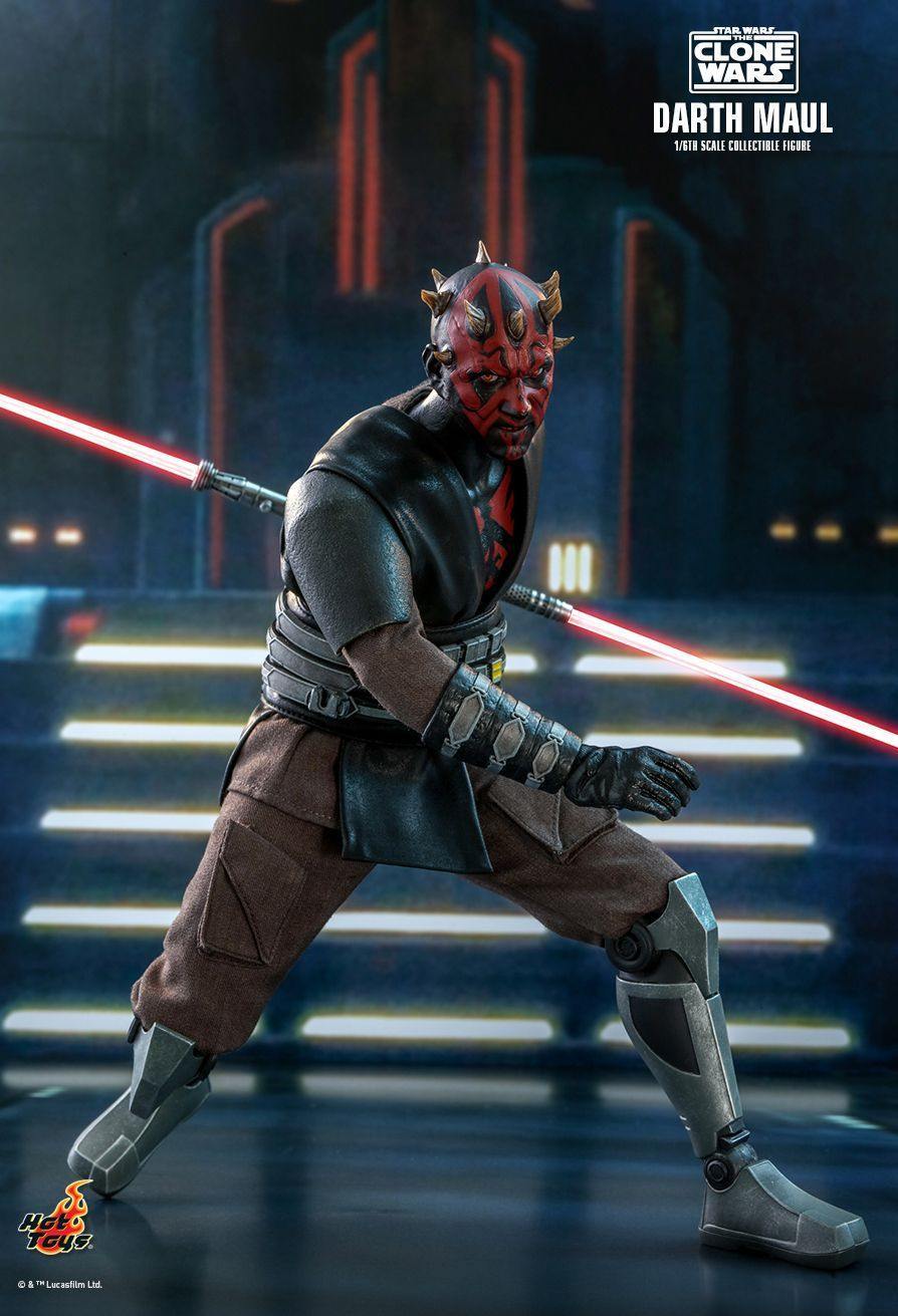 Hot Toys Star Wars: The Clone Wars - Darth Maul 1/6 Scale 12" Figure