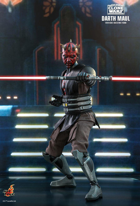 Hot Toys Star Wars: The Clone Wars - Darth Maul 1/6 Scale 12" Figure - DX Collectables