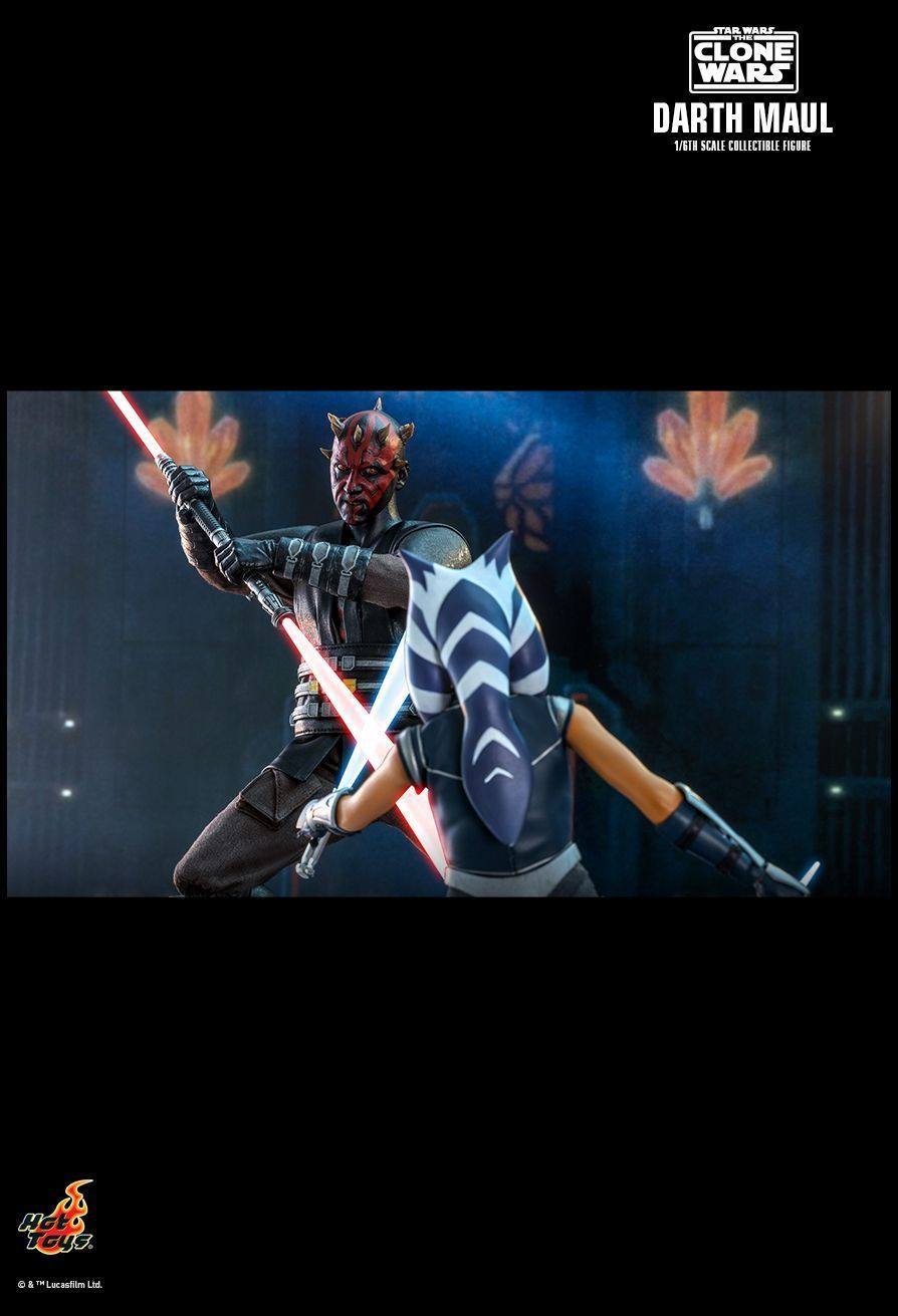 Hot Toys Star Wars: The Clone Wars - Darth Maul 1/6 Scale 12" Figure