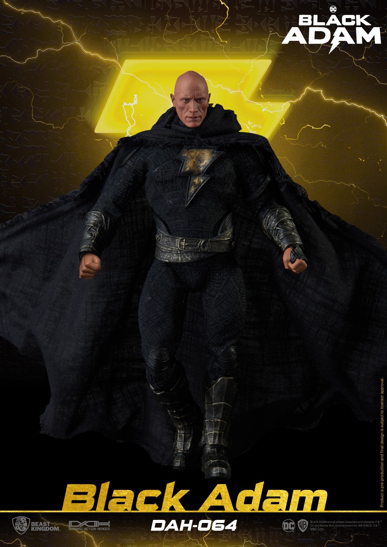 Beast Kingdom Dynamic Action Heroes Black Adam Figure