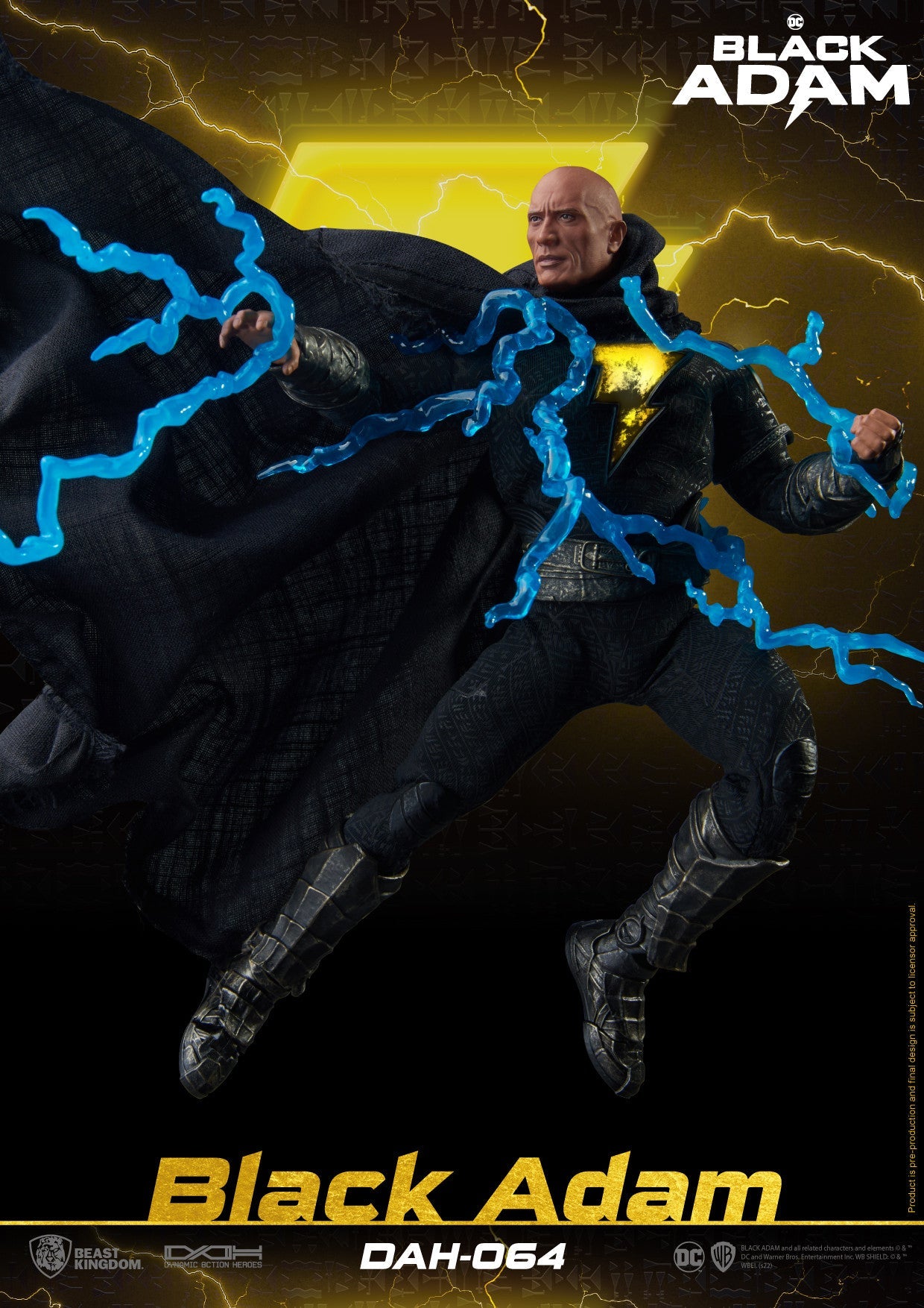 Beast Kingdom Dynamic Action Heroes Black Adam Figure