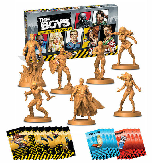 Zombicide The Boys Pack #1 The Seven with Abominations Promo Pack